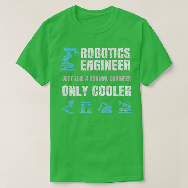 Funny Robotics Engineer Definition Störengi T-Shirt (Design vorne)