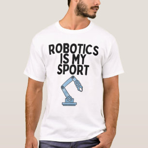 Funny Robotics ist nicht Sporty Professors Sarcast T-Shirt