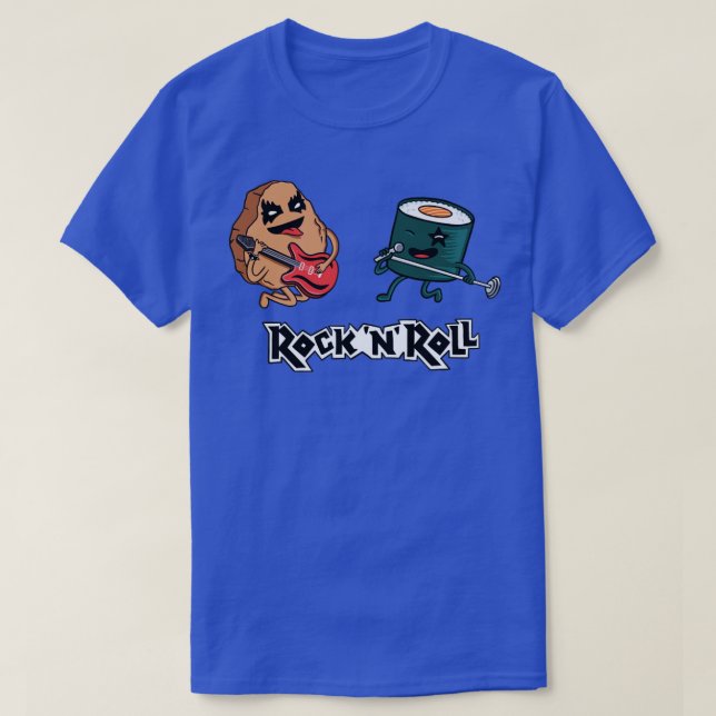 Funny Rock and Rock T-Shirt (Design vorne)