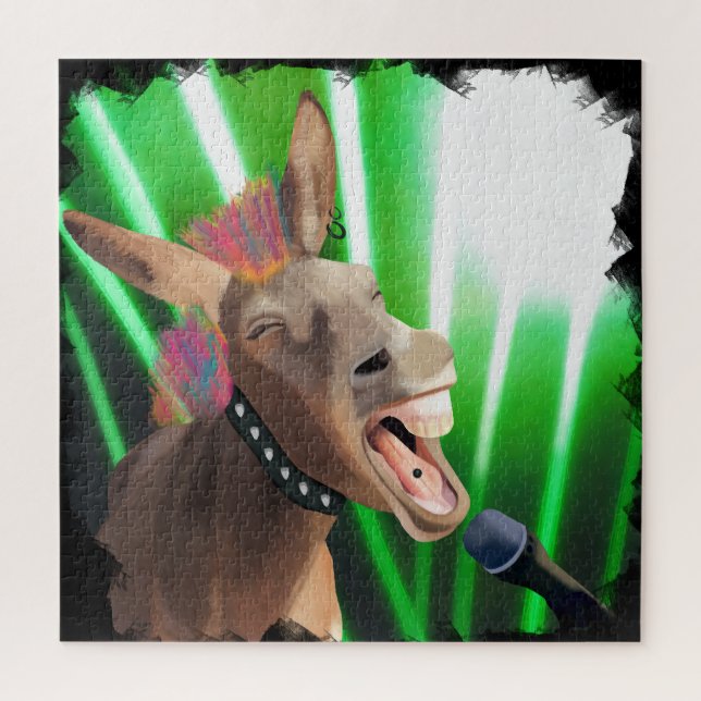 Funny Rockstar Donkey (Vertikal)