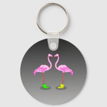 Funny Romantic rosa Flamingos Tragestiefel