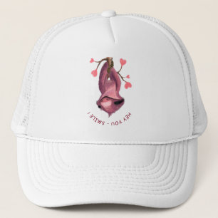 Funny Romantic Sloth Smile Trucker Hat Truckerkappe