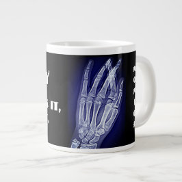 Funny"Röntgen. Sie brechen es, ich nehme es" & Han Jumbo-Tasse