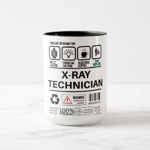 Funny Röntgen Techniker Informationen zum Umgang Tasse
