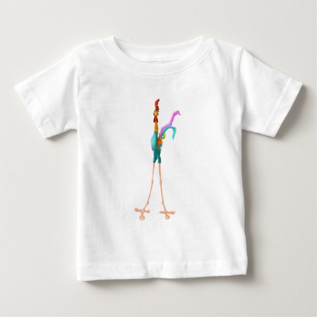 Funny Rooster Baby T - Shirt (Vorderseite)
