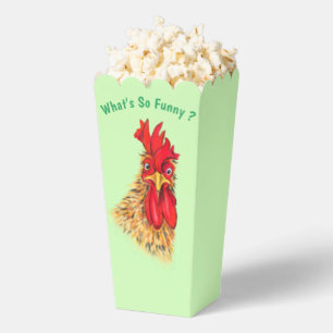 Funny Rooster Popcorn Boxes Geschenkschachtel