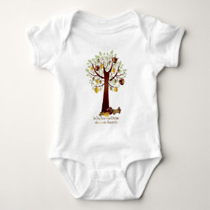 Funny Rotten Apfelbaum Baby Strampler