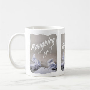 Funny Rough Draft Author Slogan Kaffeetasse