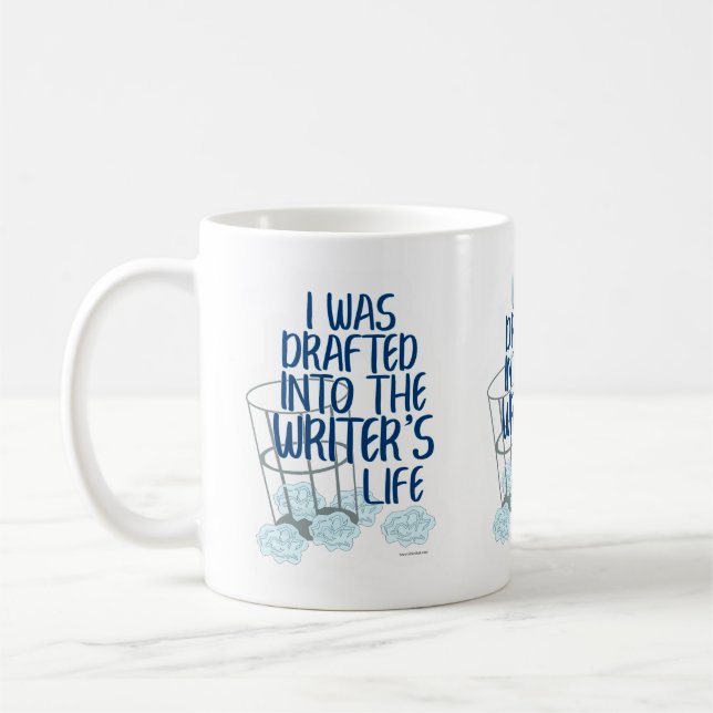 Funny Rough Draft Slogan Kaffeetasse (Links)
