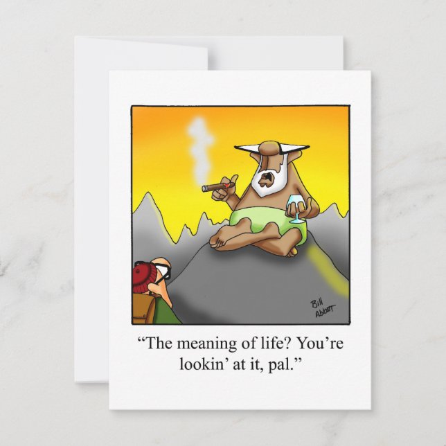 Funny Rtirement-Party Einladungen (Vorderseite)