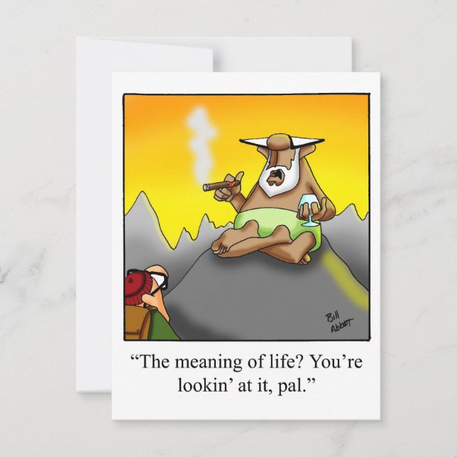 Funny Rtirement-Party Einladungen (Vorderseite)