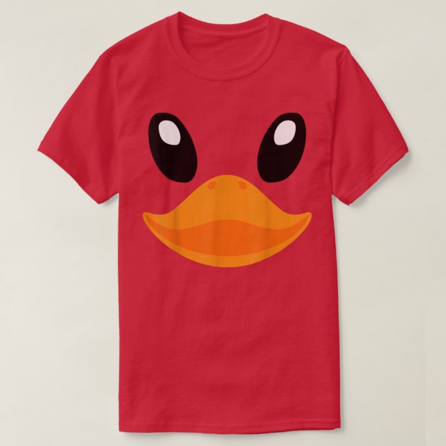 Funny Rubber Duck Kostüm Anzug Kinder Adult Hallow T-Shirt (Design vorne)