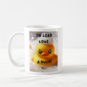 Funny Rubber Duck Lord Liebe A Duck Quote Kaffeetasse