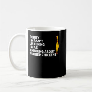 Funny Rubber Hühnergeschenk Männer Frauen Rubber H Kaffeetasse