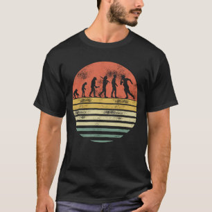 Funny Rugby Evolution Retro Geschenk für Rugby-Sp T-Shirt