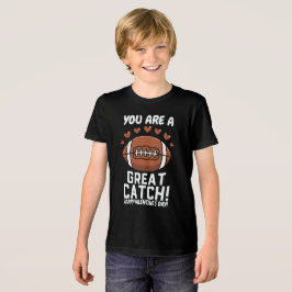 Funny Rugby Valentine Day Tri-Blend Shirt