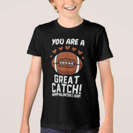Funny Rugby Valentine Day Tri-Blend Shirt