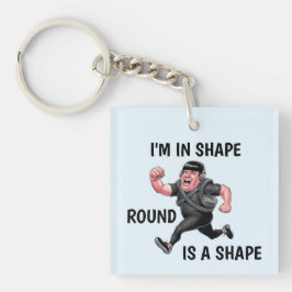 Funny Running Man Schlüsselanhänger