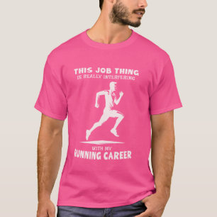 Funny Running Marathon Runner 5K Race T-Shirt
