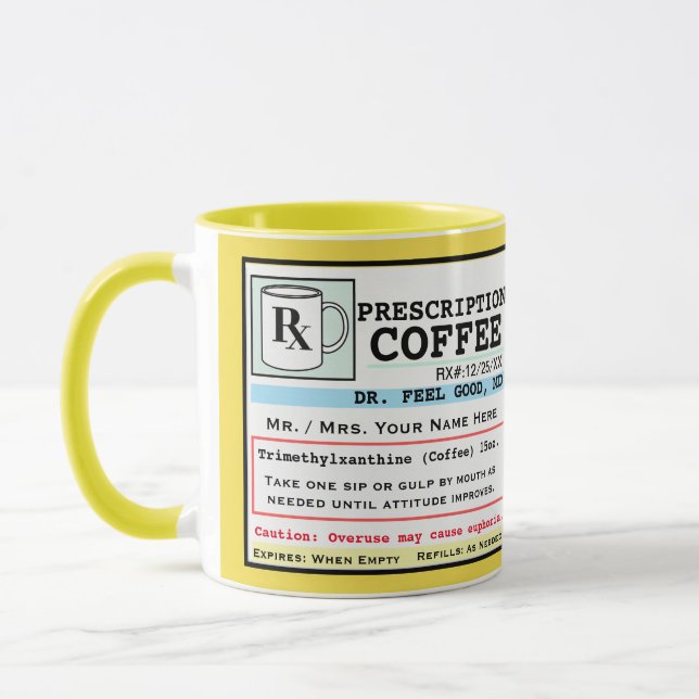 Funny RX Tasse (Links)