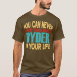 Funny Ryder Personalized  First Name Joke Item Pul T-Shirt<br><div class="desc">Funny Ryder Personalized  First Name Joke Item Pullover Hoodie  .</div>