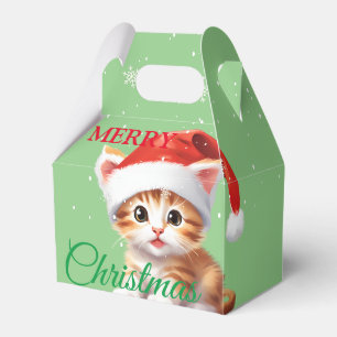 Funny Safari Tiere Cat Weihnachtskostüm Geschenkschachtel
