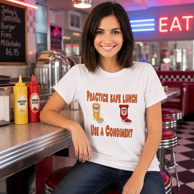 Funny Safe Lunch T - Shirt (Von Creator hochgeladen)