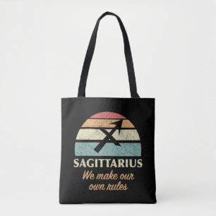 Funny Sagittarius Zodiac Rules Tasche