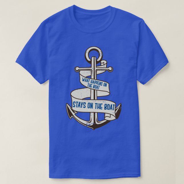 Funny Sailor Quote Sailing T-Shirt (Design vorne)