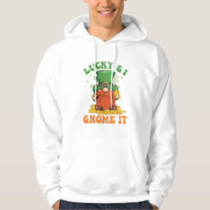Funny Saint Patrick's Lucky und ich werde es irisc Hoodie