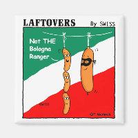Funny Salami Bologna Magnet für Hot Dog Liebhaber