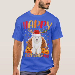 Funny Samoyed Dog Lover Happy Samoyed HelloDankeM T-Shirt