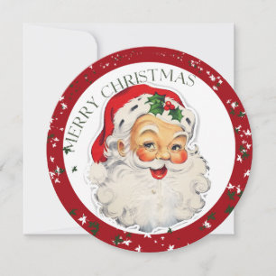 Funny Santa 2 ~ Weihnachten Einladungskarte
