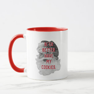 Funny Santa B**ch Lieber meine Kekse Weihnachten h Tasse
