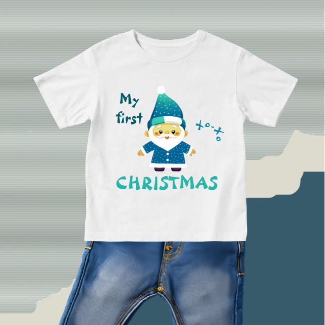 Funny Santa Baby T-shirt (Von Creator hochgeladen)