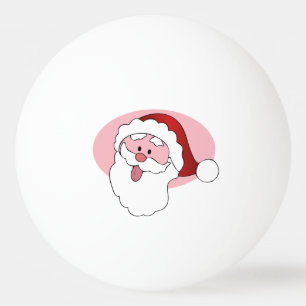 Funny Santa benutzerdefinierte Tischtennisbälle Tischtennisball