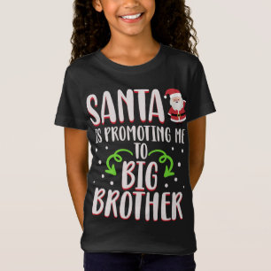 Funny Santa bringt mich zum großen Bruder Christm T-Shirt