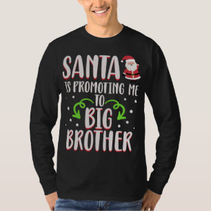 Funny Santa bringt mich zum großen Bruder Christm T-Shirt