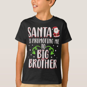 Funny Santa bringt mich zum großen Bruder Christm T-Shirt