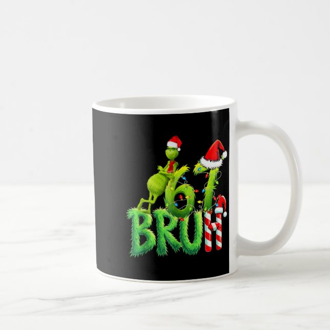 Funny Santa Bruh Christmas Meme 6 Gift Men, Women  Kaffeetasse (Rechts)