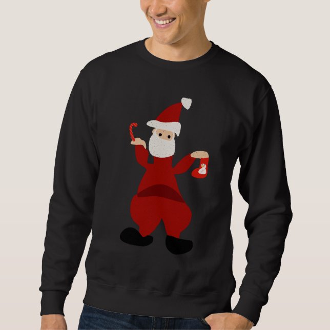 Funny Santa Claus Hoodie (Vorderseite)