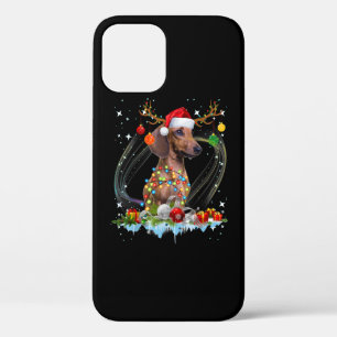 Funny Santa Dackel Rentier Weihnachten Case-Mate iPhone Hülle