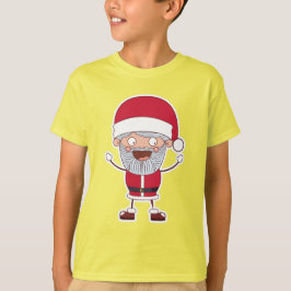 Funny Santa individuelle Name Kleidung T-Shirt