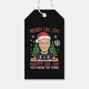 Funny Santa Joe Biden Merry Äm Christmas Ugly Geschenkanhänger
