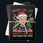 Funny Santa Joe Biden Merry Äm Christmas Ugly Geschenkpapier Set<br><div class="desc">Funny Santa Joe Biden Merry Äm Christmas Ugly</div>