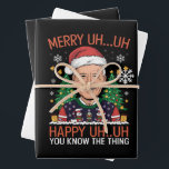 Funny Santa Joe Biden Merry Äm Christmas Ugly Geschenkpapier Set<br><div class="desc">Funny Santa Joe Biden Merry Äm Christmas Ugly</div>