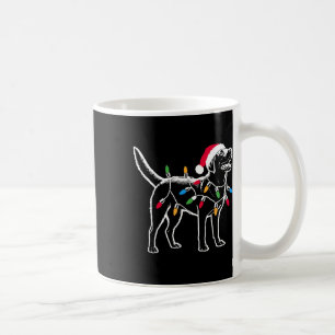 Funny Santa Labrador Retriever Christmas Lights Do Kaffeetasse