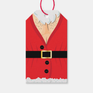 Funny Santa Novelty Weihnachten Geschenkanhänger