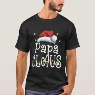 Funny Santa Papa Claus Weihnachten Familiengeschen T-Shirt