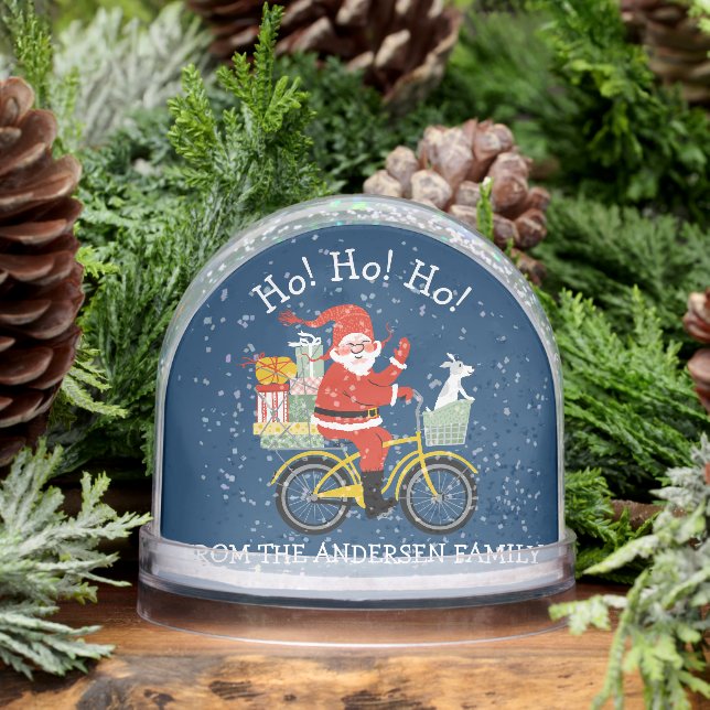 Funny Santa Special Delivery holiday Schneekugeln (Winter)